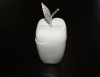 Ваза  с крышкой керамика  яблоко h32см CF910003
